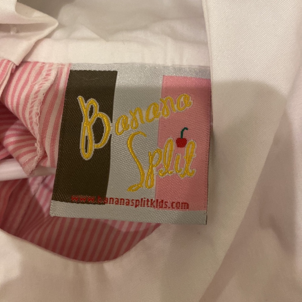Pink and white dress by Banana Split - Picture 4 of 5